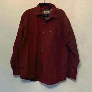 Red Hunters Peak lined coat sz XL chore coat outdoor western ranch 90s warm cozy